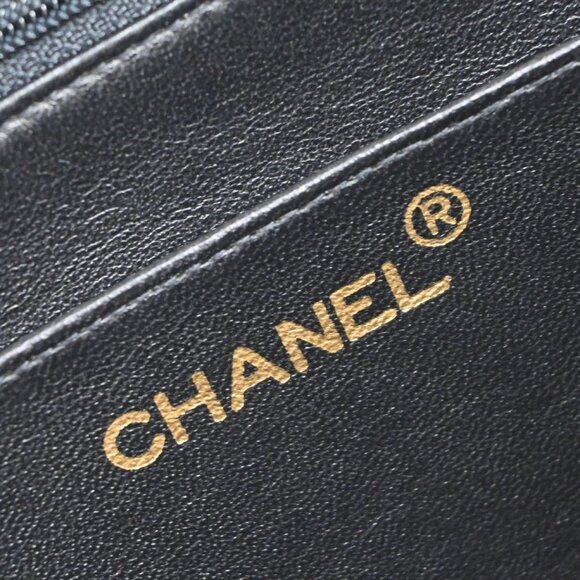 CHANEL CC Matelasse Chain Backpack Bag Patent Leather Black GHW Vintage 898RF602 - Picture 14 of 16